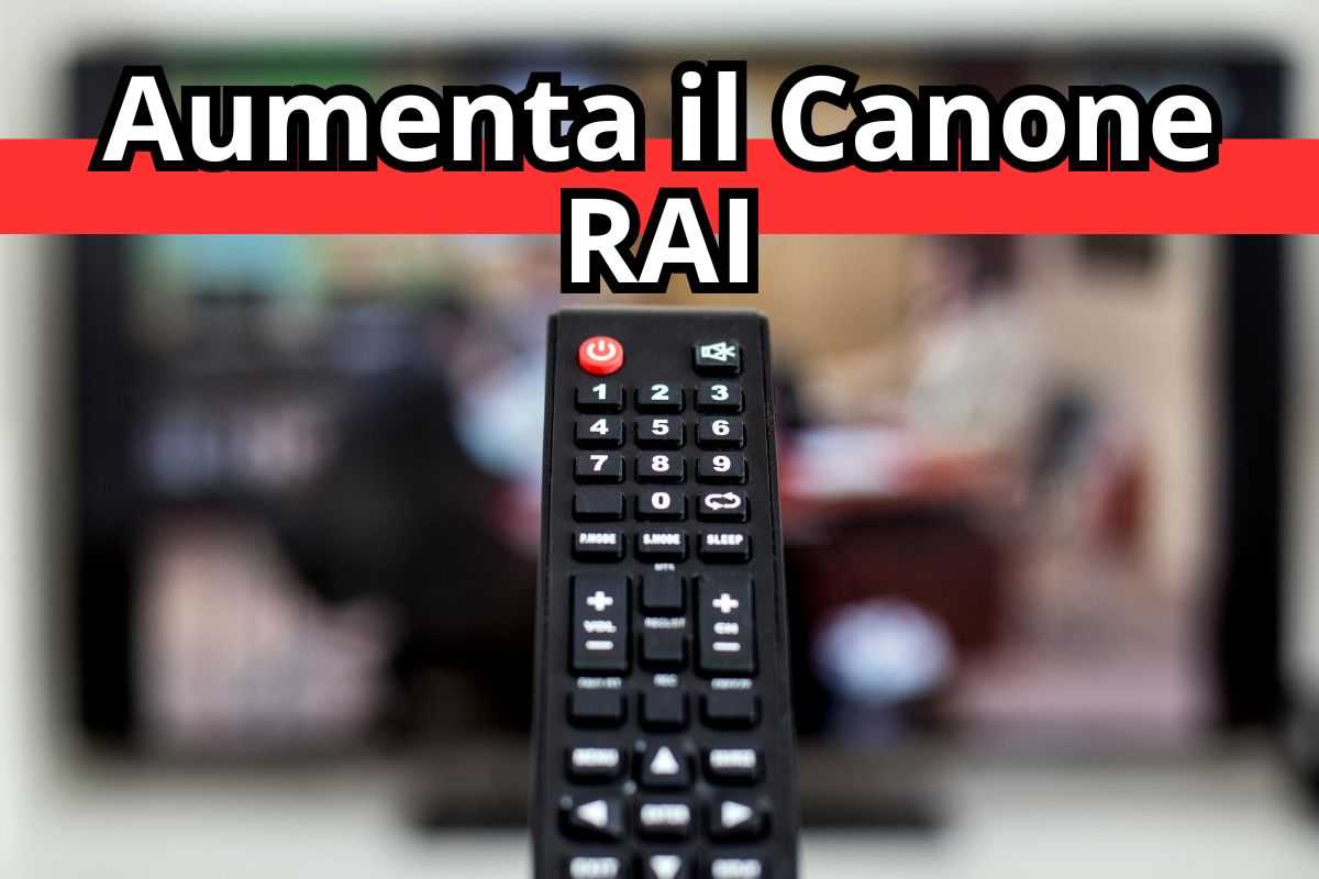 canone rai importo