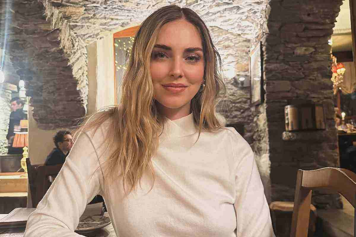 primo piano di Chiara Ferragni